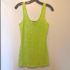 🌼Express  Sequin tank top✨⭐️